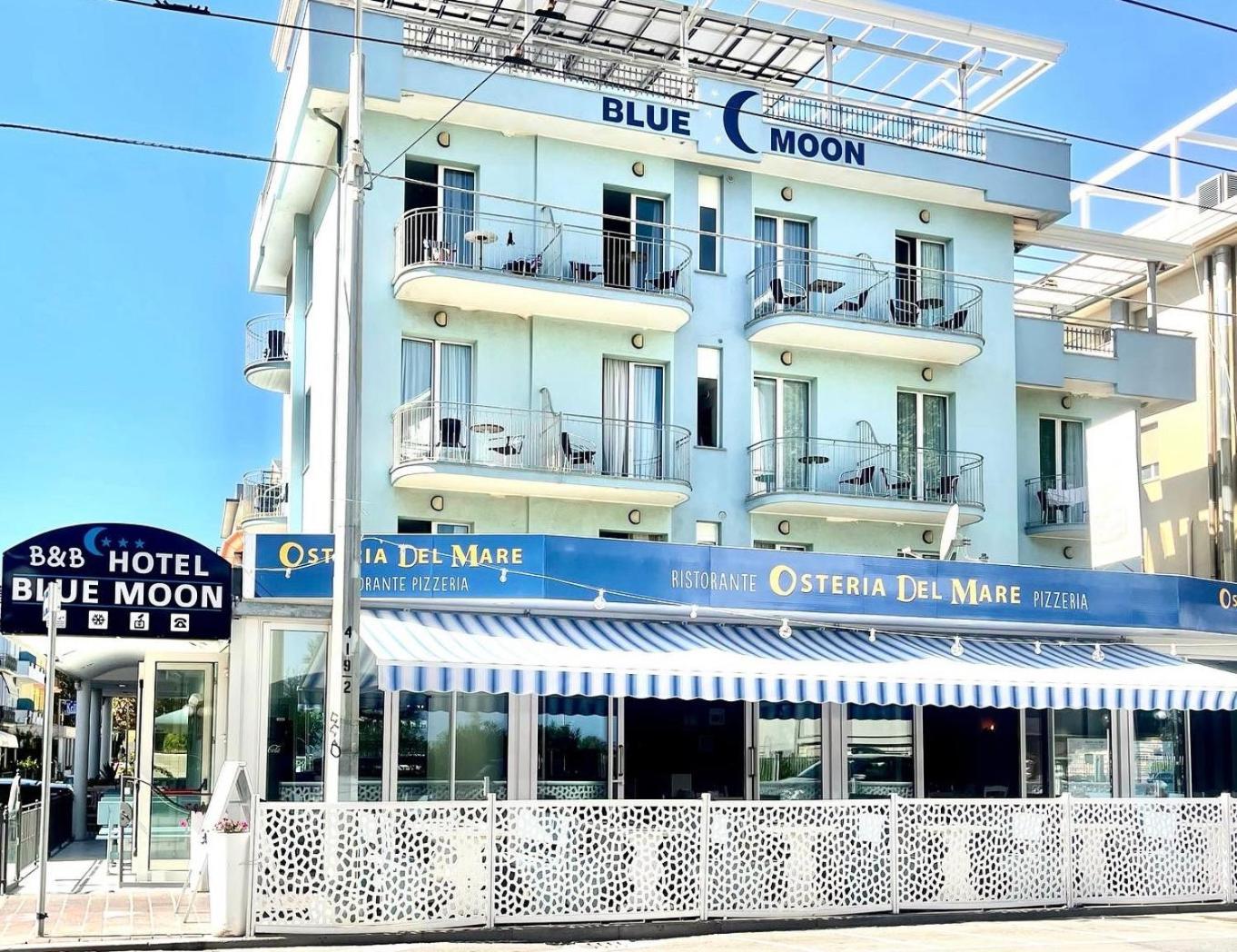 Hotel Blue Moon Rimini Exteriér fotografie